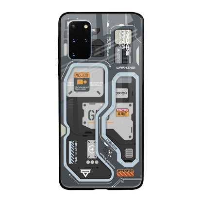 Retro Futuristic Samsung Galaxy S20 Plus Glass Back Cover Online