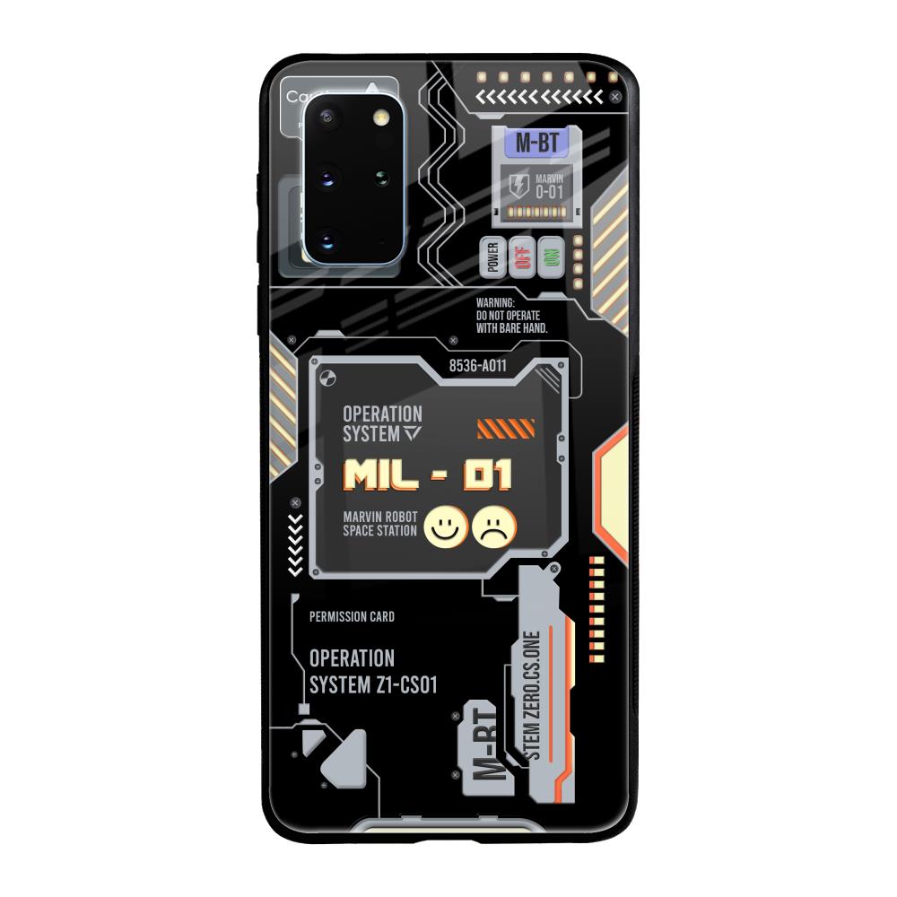 Exposed Parts Samsung Galaxy S20 Plus Glass Back Cover Online