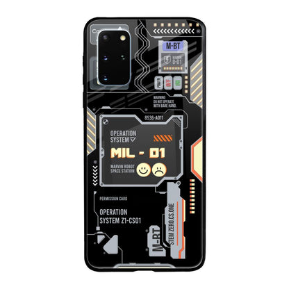Exposed Parts Samsung Galaxy S20 Plus Glass Back Cover Online