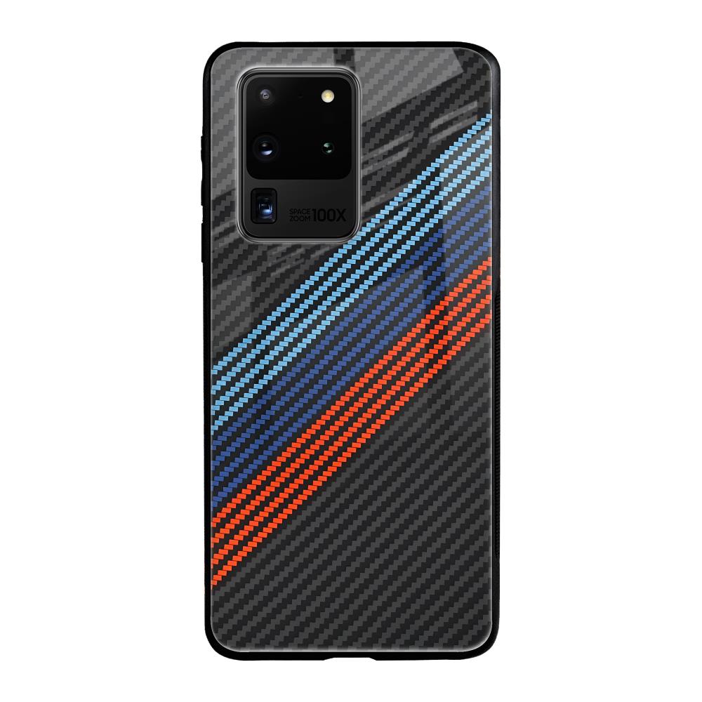 Carbon Inspired Samsung Galaxy S20 Ultra Glass Back Cover Online