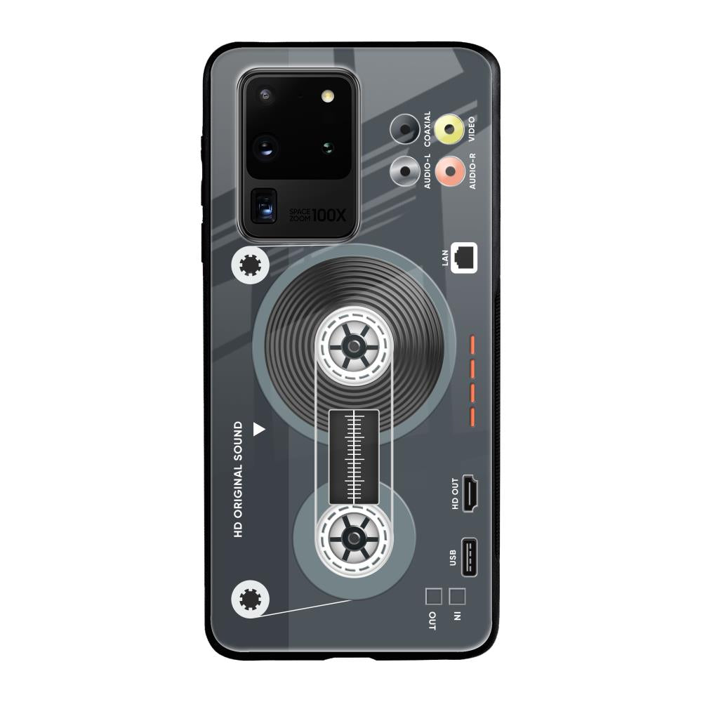 Retro Recorder Samsung Galaxy S20 Ultra Glass Back Cover Online