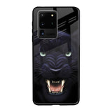 Angry Black Leopard Samsung Galaxy S20 Ultra Glass Back Cover Online