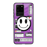 Code with Smile Samsung Galaxy S20 Ultra Glass Back Cover Online