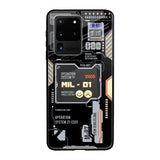 Exposed Parts Samsung Galaxy S20 Ultra Glass Back Cover Online