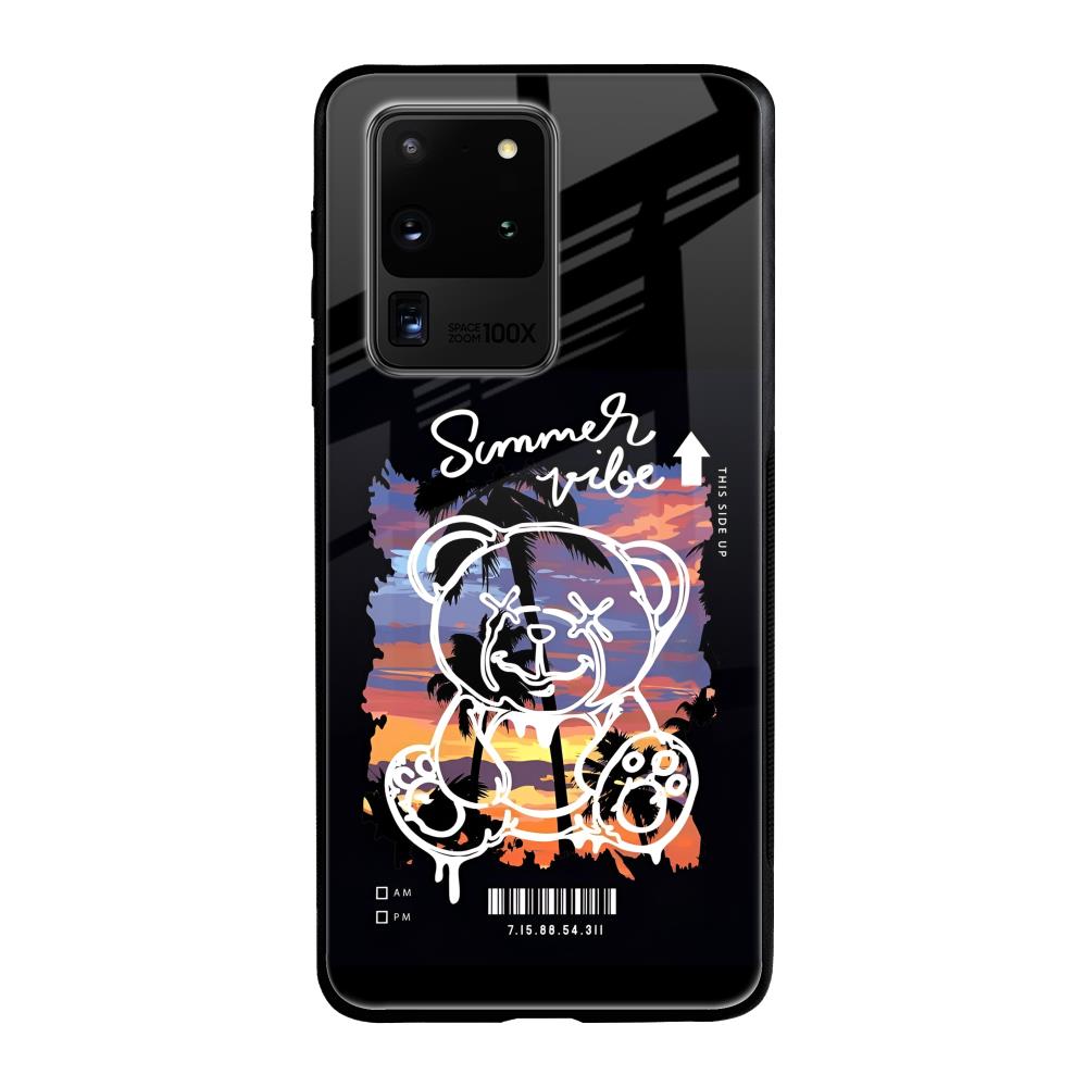 Summer Vibe Samsung Galaxy S20 Ultra Glass Back Cover Online