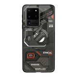 Tech Aesthetics Samsung Galaxy S20 Ultra Glass Back Cover Online