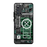 Green Camo Circuit Vivo V19 Glass Back Cover Online