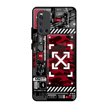Technology Art Vivo V19 Glass Back Cover Online