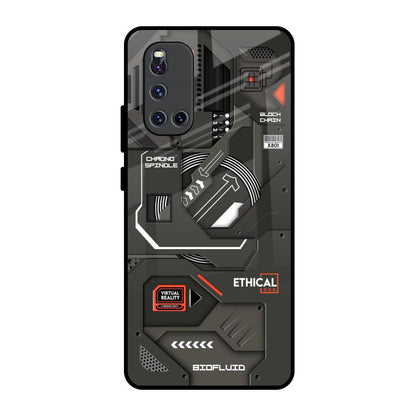Tech Aesthetics Vivo V19 Glass Back Cover Online