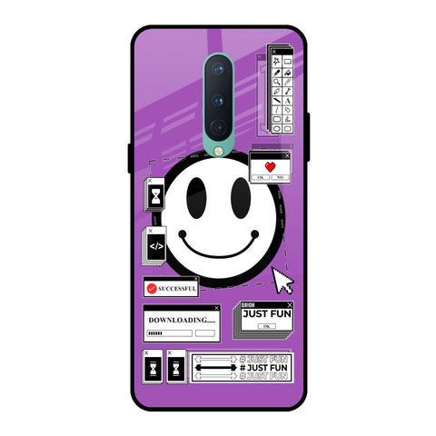 Code with Smile OnePlus 8 Glass Back Cover Online