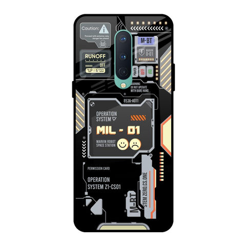 Exposed Parts OnePlus 8 Glass Back Cover Online