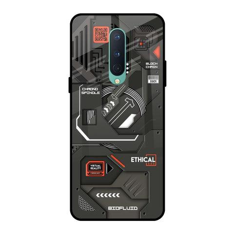 Tech Aesthetics OnePlus 8 Glass Back Cover Online