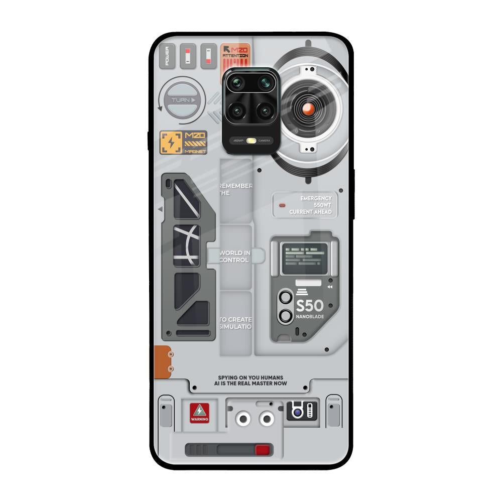 Plasma Shield Redmi Note 9 Pro Max Glass Back Cover Online