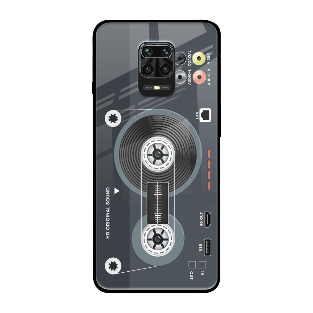 Retro Recorder Redmi Note 9 Pro Max Glass Back Cover Online