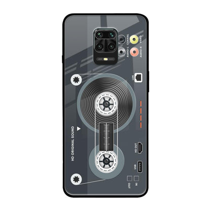 Retro Recorder Redmi Note 9 Pro Max Glass Back Cover Online