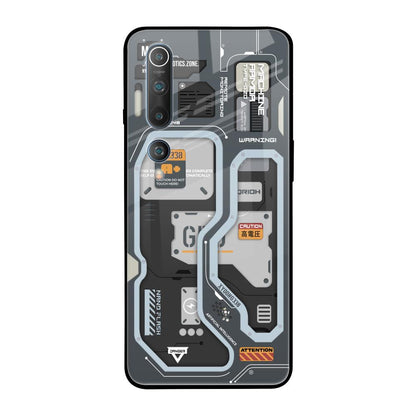 Retro Futuristic Xiaomi Mi 10 Glass Back Cover Online