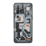 Retro Futuristic Xiaomi Mi 10 Glass Back Cover Online