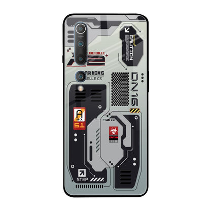Techno Vibes Xiaomi Mi 10 Glass Back Cover Online