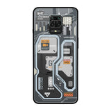 Retro Futuristic Xiaomi Redmi Note 9 Pro Glass Back Cover Online