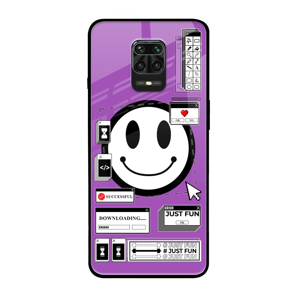 Code with Smile Xiaomi Redmi Note 9 Pro Glass Back Cover Online
