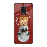 Astronaut Bear Xiaomi Redmi Note 9 Pro Glass Back Cover Online
