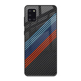 Carbon Inspired Samsung Galaxy A31 Glass Back Cover Online
