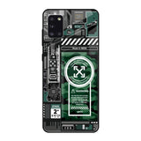 Green Camo Circuit Samsung Galaxy A31 Glass Back Cover Online
