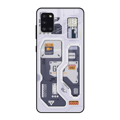 Tech Savvy Samsung Galaxy A31 Glass Back Cover Online