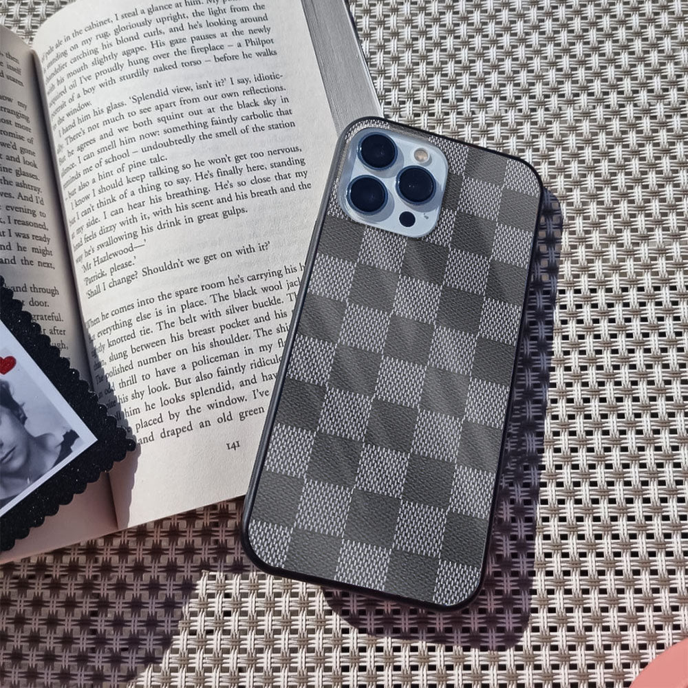 Grey Block Glass Case