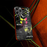 Astro Glitch Glass Case