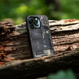 Skeleton Inside Glass Case