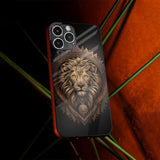 Ancient Lion Glass Case