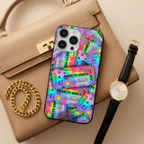 Qrioh Anxiety Vibes Ticket Glass Case