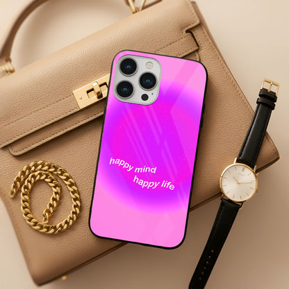 Qrioh Happy Mind Glass Case