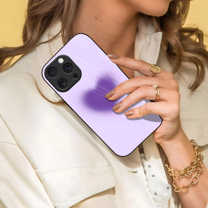Violet Valentine Glass Case