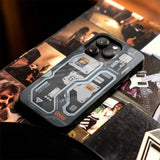 Retro Futuristic Glass Case