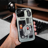 Techno Vibes Glass Case