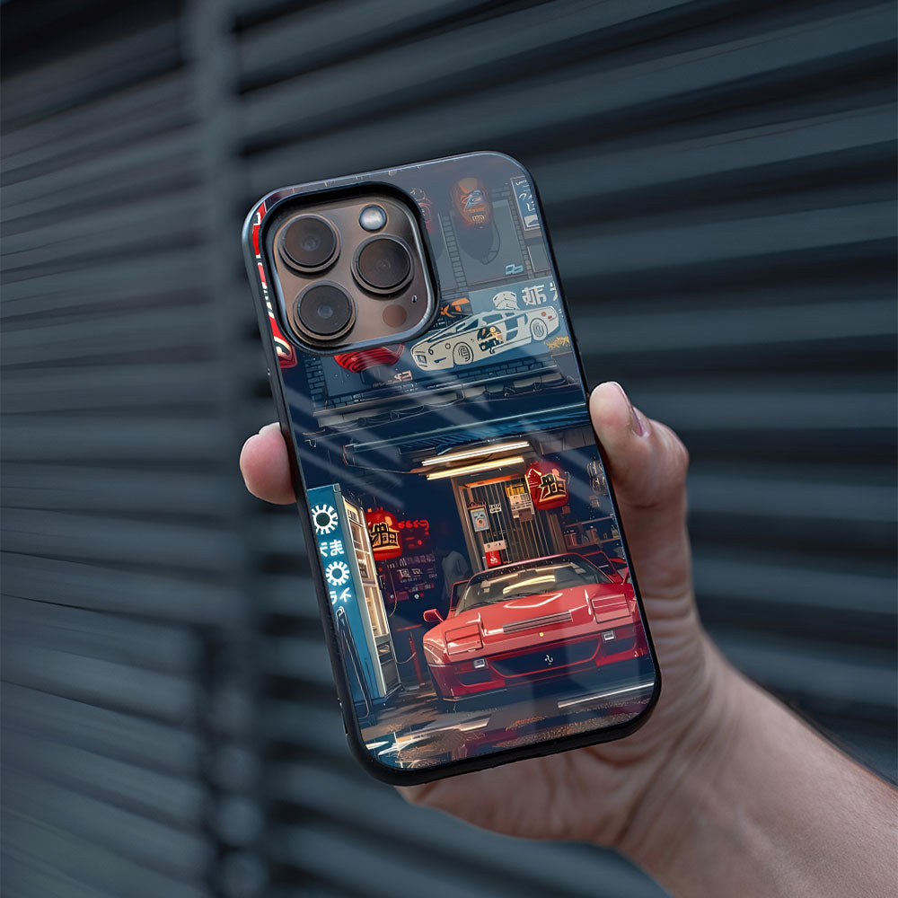Ruby Ride Glass Case