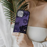 Purple Paradise Glass Case