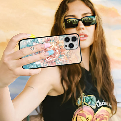 Mandala Mirage Glass Case