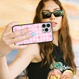 Bowtique Pattern Glass Case