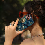 Golden Deer Glass Case