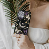 Moon & Butterfly Glass Case