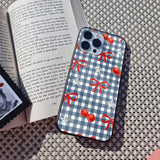 Red Bow Glass Case