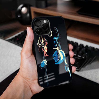 Lord Shiva Glass Case