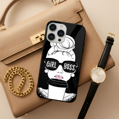Girl Boss Glass Case