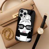 Girl Boss Glass Case