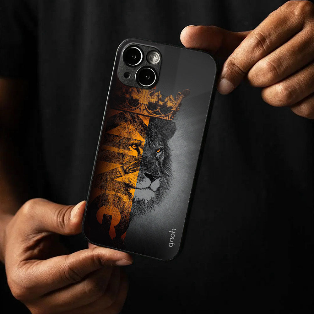 King Of Forest Glass Case
