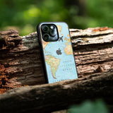 Fly Around The World Glass Case