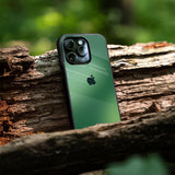 Green Grunge Texture Glass Case